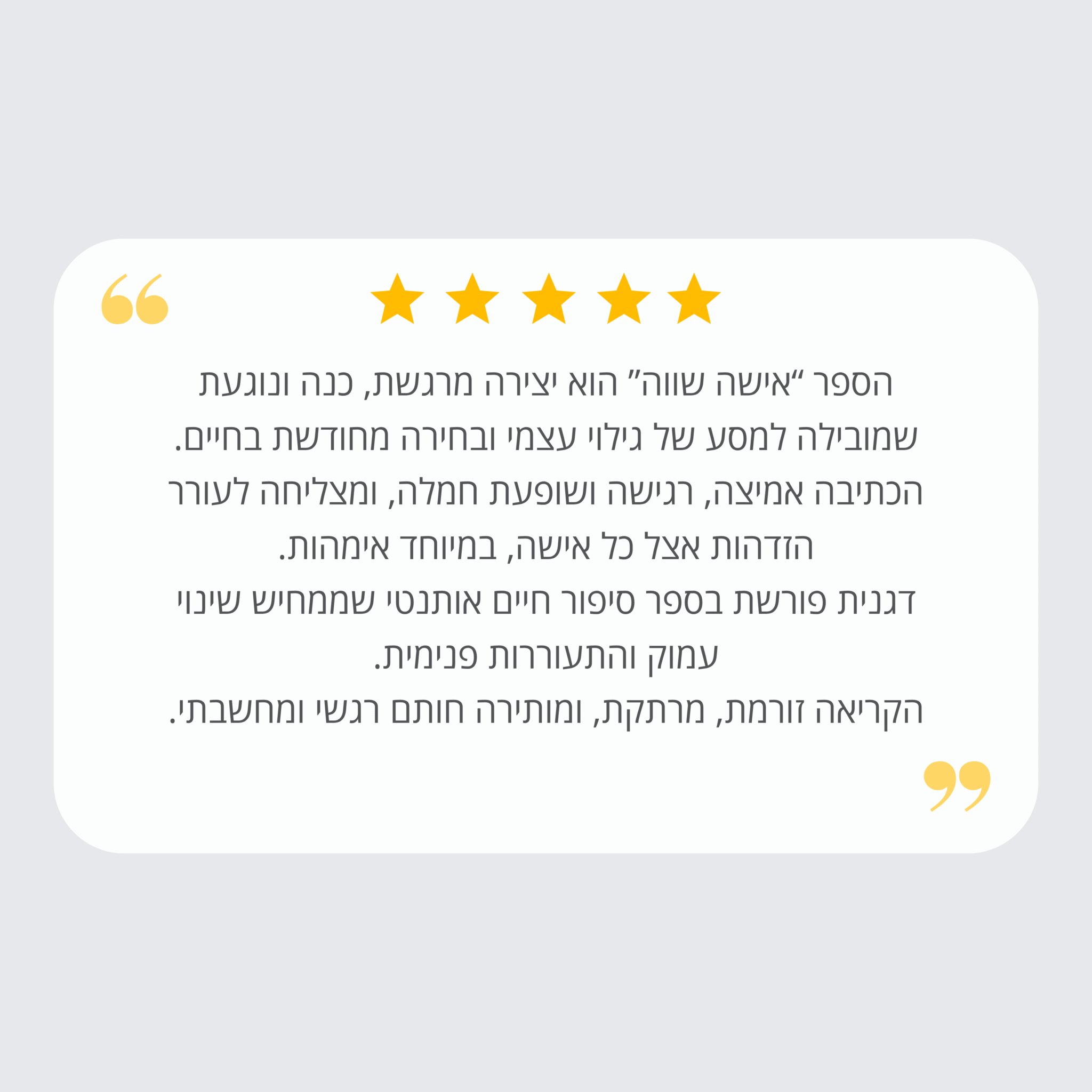 ביקורות דגנית